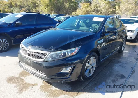 2015 Kia Optima Hybrid z USA, uszkodzony, nr VIN KNAGM4AD7F5081311